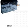 Transparenter Brillenhalter aus Plexiglas, vertikal