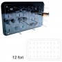 Transparenter Brillenhalter aus Plexiglas, vertikal