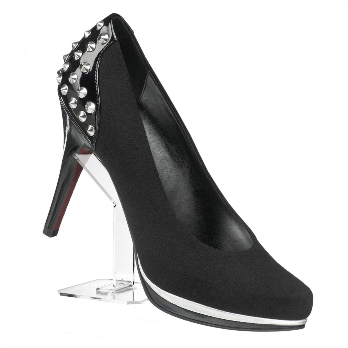 E-170 ALS-A - Porta scarpe in plexiglass trasparente - Altezza 15 cm