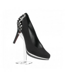 E-170 ALS-B - Porta scarpe in plexiglass trasparente - Altezza 25 cm