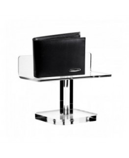 E-171 ESO-A - Espositore in plexiglass trasparente - Altezza 10 cm