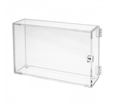 Vitrina en plexiglás transparente