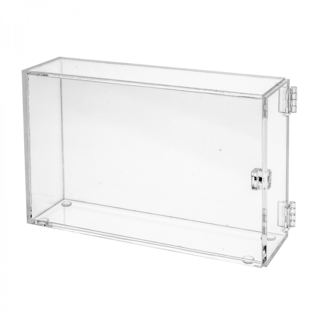 Teca in plexiglass trasparente - Misure: 23 x 5,5 x H14 cm