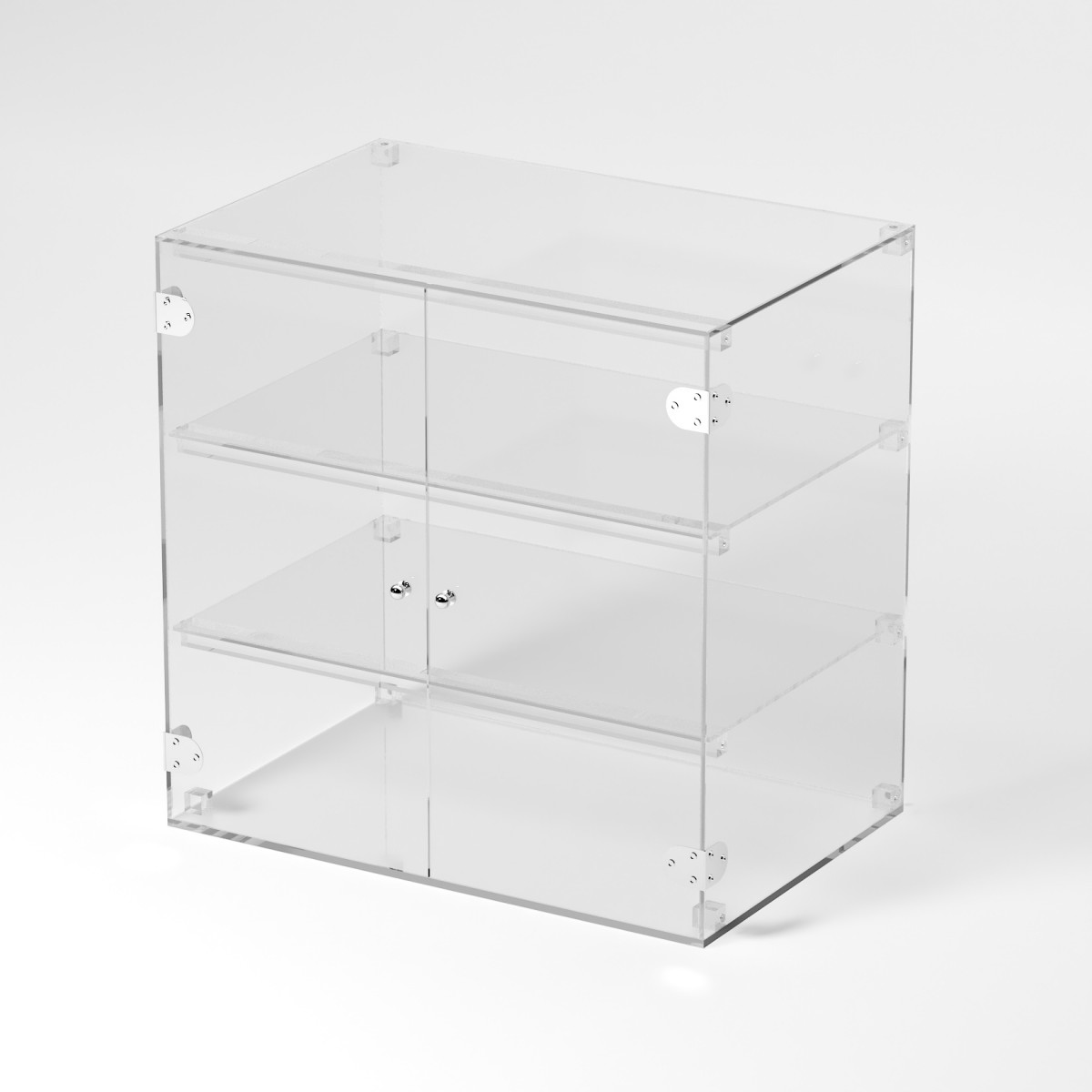 Vetrina Espositiva In Acrilico 30x30x60 Cm Per Faro Ideas 21335 – Base In Legno-Plastica 3mm