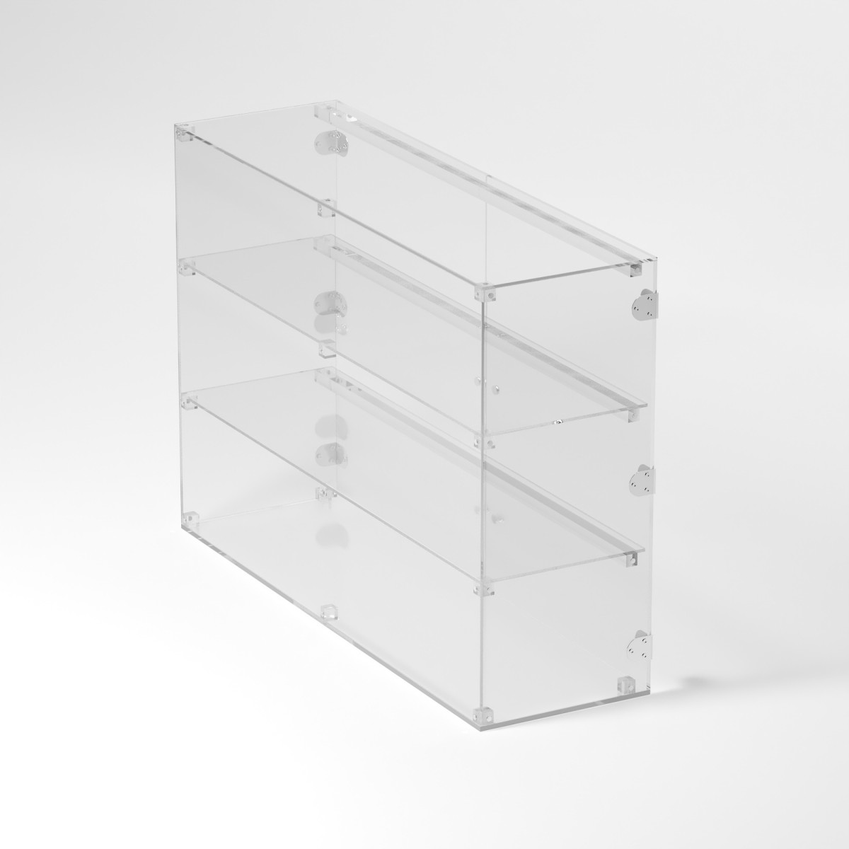 Vetrina Espositiva In Acrilico 30x30x60 Cm Per Faro Ideas 21335 – Base In Legno-Plastica 3mm