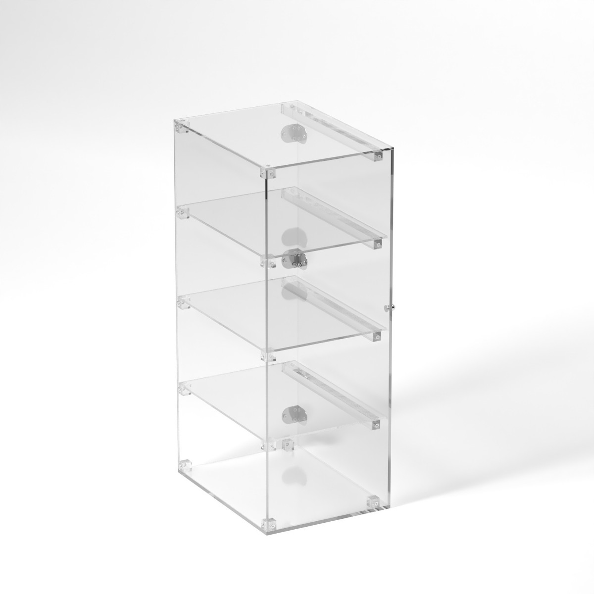 Rendiresto In Plexiglass Trasparente – 16x16x4 Cm, Personalizzabile Con Incisione Laser (esclusa) - 3