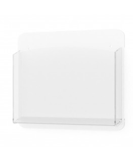 E-1181 EPD-A - Porta depliant da parete a 1 tasca Formato A4 orizzontale