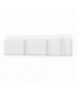 E-1181 EPD-C - Porta depliant da parete a 3 tasche Formato A4 orizzontale