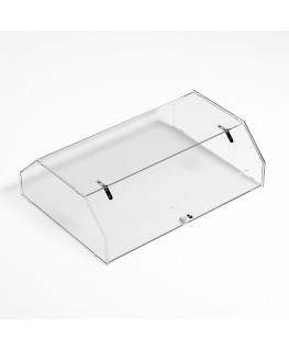 E-1207 VET - Vetrina da banco in plexiglass trasparente - Misure: 60 x 43 x H19 cm