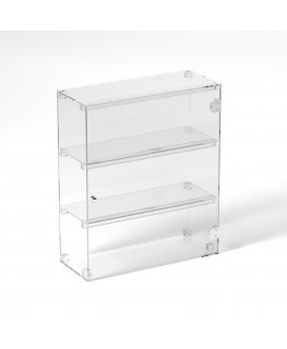 E-913 VET-X - PERSONALIZZABILE - Ampia vetrina espositiva in plexiglass trasparente