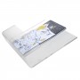 Expositor modular de plexiglás transparente para revistas y periódicos.
