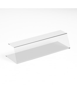 E-133 PAR-C - Parafiato in plexiglass trasparente per alimenti - Larghezza 90 cm
