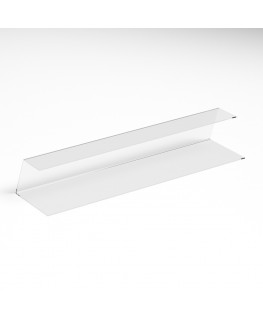 E-133 PAR-D - Parafiato in plexiglass trasparente per alimenti - Larghezza 120 cm