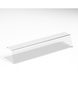E-133 PAR-D - Parafiato in plexiglass trasparente per alimenti - Larghezza 120 cm