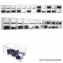 Transparante plexiglas schroef displaystandaard