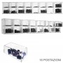 Transparante plexiglas schroef displaystandaard