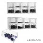Transparante plexiglas schroef displaystandaard