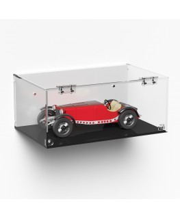 E-993 TEC-X - Personalizzabile - Teca espositiva in plexiglass da parete con sportello e cerniere frontali e chiusura a calam...