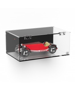 E-1001 TEC-X - Personalizzabile - Teca espositiva in plexiglass da parete con sportello e cerniere frontali e chiusura a cala...