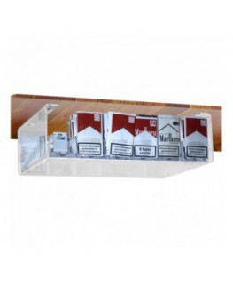 E-432 - Espositore in plexiglass trasparente da soffitto porta trinciato