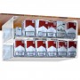 Transparente Plexiglas-Deckenanzeige für geschnetzeltes Fleisch