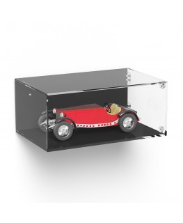 E-1024 TEC-X - Personalizzabile - Teca espositiva in plexiglass da parete con sportello e cerniere laterali e chiusura a cala...