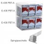 Expositor de mostrador para tabaco de liar dispone de empujadores de paquete (art. E-469 KSP)