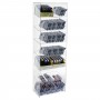 Espositore porta accendini / porta tabacco in plexiglass trasparente con Ripiano Inclinato