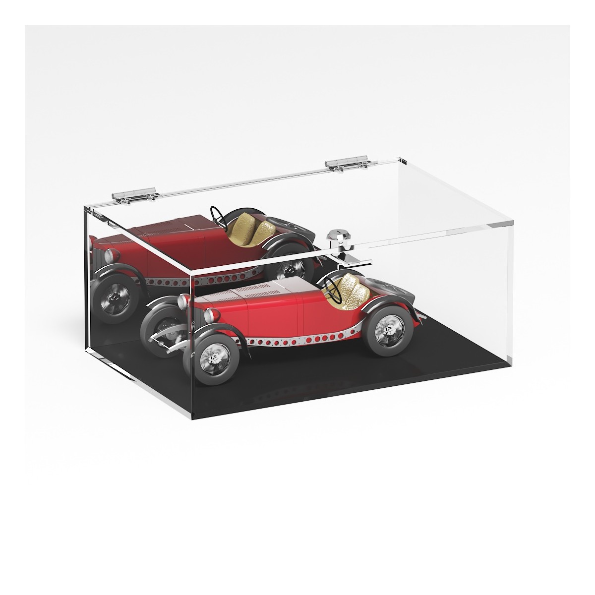 Vitrine pour Collection Boite Plexiglas, Vitrine en Acrylique Verre Transparente