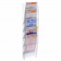 Transparentes Plexiglas-Wanddisplay für Wettscheine und Rubbellose