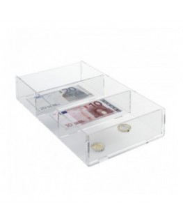 E-281 EPS-B - Espositore da banco per banconote a 3 scomparti
