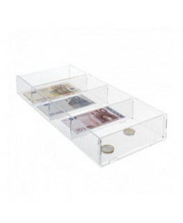 E-281 EPS-C - Espositore da banco per banconote a 4 scomparti