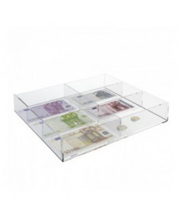 E-281 EPS-D - Espositore da banco per banconote a 6 scomparti