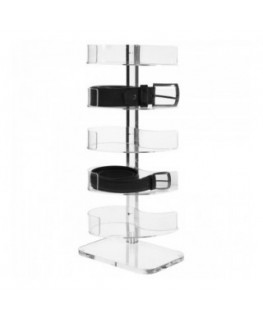 E-300 EPC-C - Porta cintura in plexiglass trasparente a 5 postazioni
