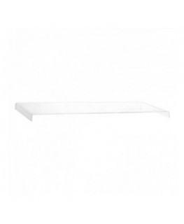 E-396 - Espositore in plexiglass trasparente da banco porta trinciato - L 50 x P 30 cm.