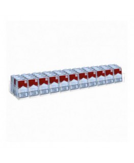 E-419 - Espositore in plexiglass trasparente da banco per buste di trinciato o caramelle