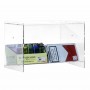 Transparent Plexiglass Lighter/Tobacco Holder Display Stand with Inclined Shelf