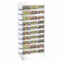 Countertop scratch and win display in transparent plexiglass