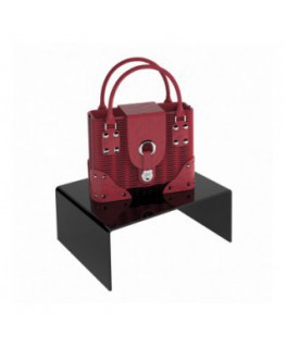 E-548 - Tavolino plexiglass nero - Spessore 10 mm.