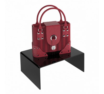 E-548 - Tavolino plexiglass nero - Spessore 10 mm.