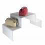 Scaletta in plexiglass bianco - Spessore 5 mm