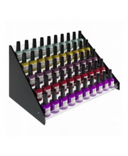 E-558 - Espositore da banco Make Up con Pannello Laterale Nero