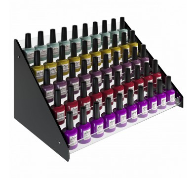 E-558 - Espositore da banco Make Up con Pannello Laterale Nero