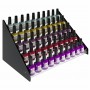 Make Up Counter Display with Black Side Panel