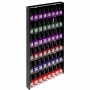Vitrina de maquillaje de pared con panel lateral negro - Ancho 31 cm.