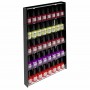 Vitrine de maquillage murale avec panneau latéral noir - Largeur 31 cm.