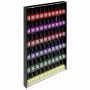 Vitrina de maquillaje de pared con panel lateral negro - Ancho 39 cm.