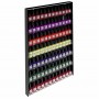 Vitrina de maquillaje de pared con panel lateral negro - Ancho 47 cm.