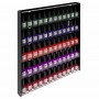 Vitrina de maquillaje de pared con panel lateral negro - Ancho 47 cm.
