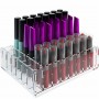 Transparenter Lippenstifthalter für die Arbeitsplatte